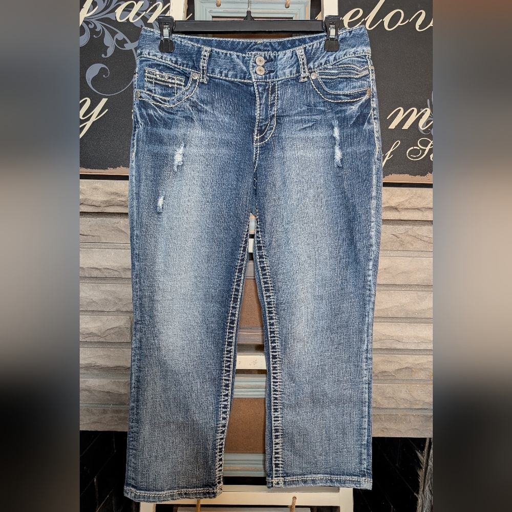 Maurices Blue Jean Capri or Ankle Pants Size 5/6